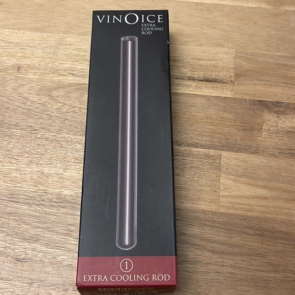 CORKPOPS VINOICE ⭐️ wine pourer &chill rod with extra cooling rod - Picture 7 of 8